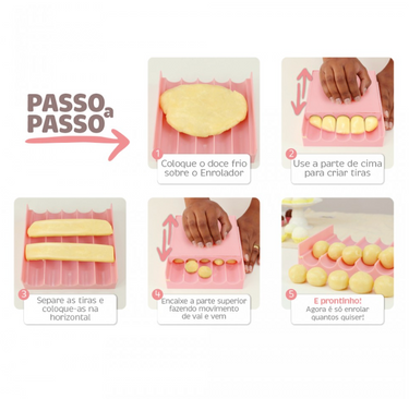 Enrolador de Doces 8g Amarelo